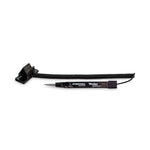 CONTROLTEK® Wedgy Secure Ballpoint Counter Pen, Fine 0.5 mm, Black Ink, Black