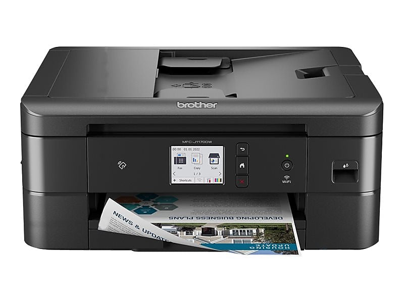 Brother MFC-J1170DW Wireless Color Inkjet Printer, All-In-One, Print, Scan, Copy, Fax