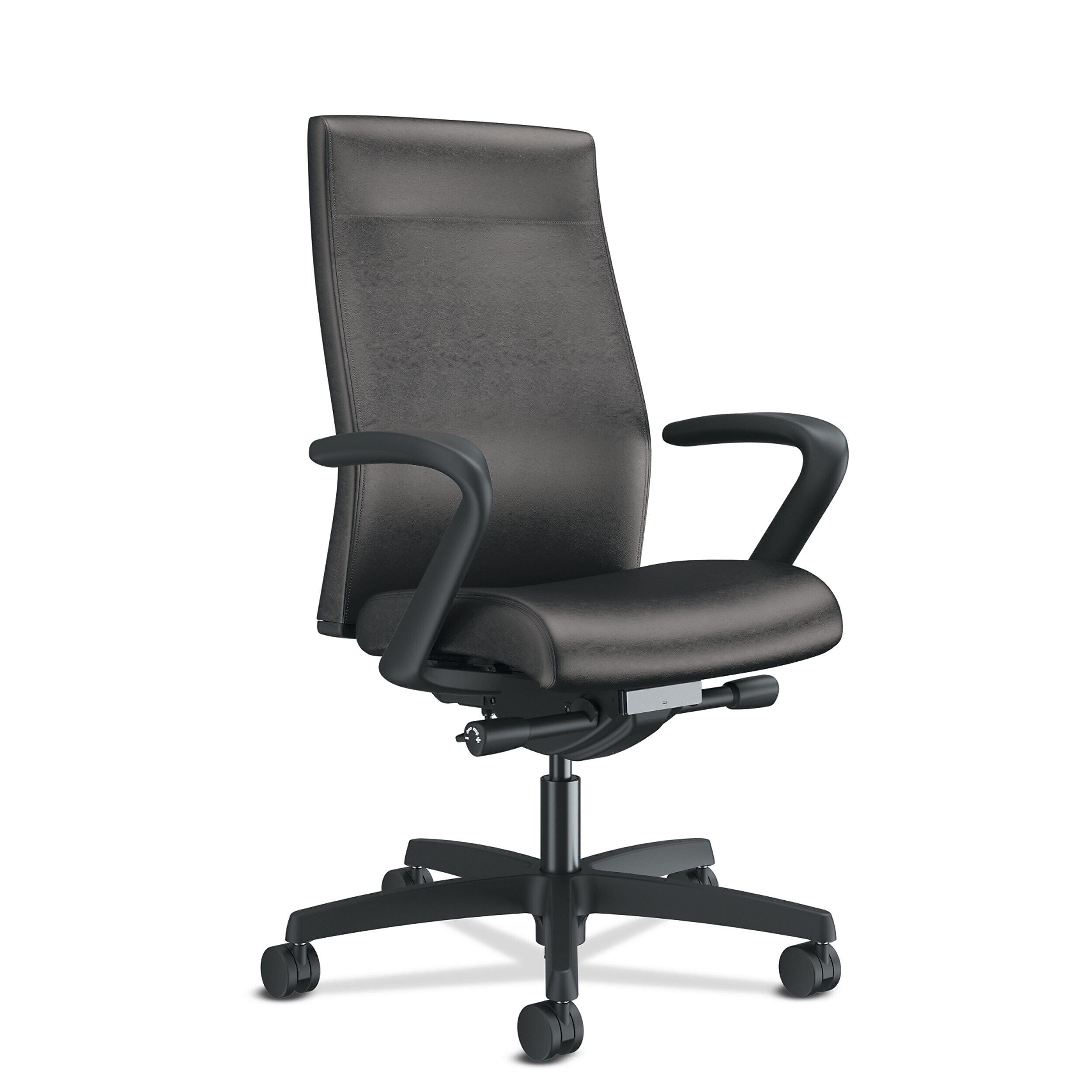 HON Ignition 2.0 Vinyl Task Chair, Black (HONI2UL2FU10TK)