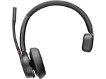 Poly Voyager 4300 UC Series USB-A Bluetooth Mono Phone & Computer Headset, Unified Communications Certified (76U48AA)