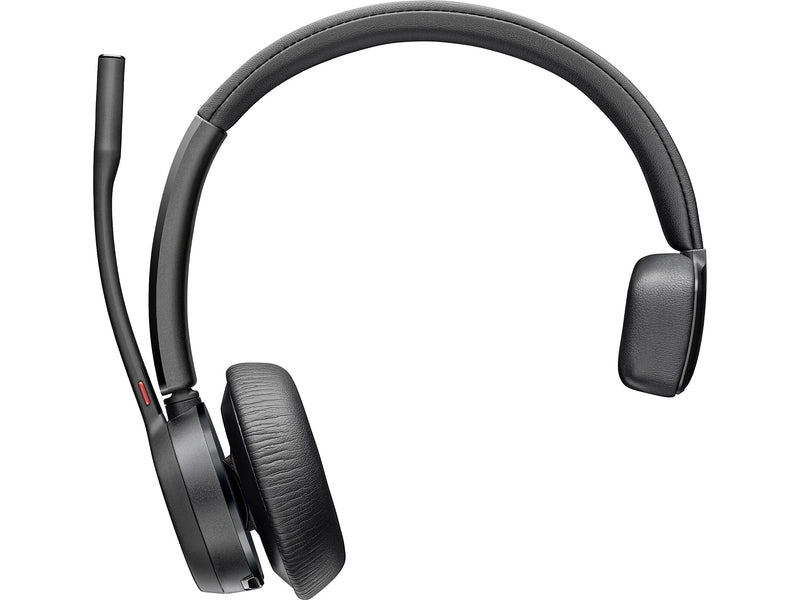 Poly Voyager 4300 UC Series USB-A Bluetooth Mono Phone & Computer Headset, Unified Communications Certified (76U48AA)