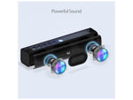 Adesso Xtream S5 USB-Powered Sound Bar Speaker, 5W x 2, Black