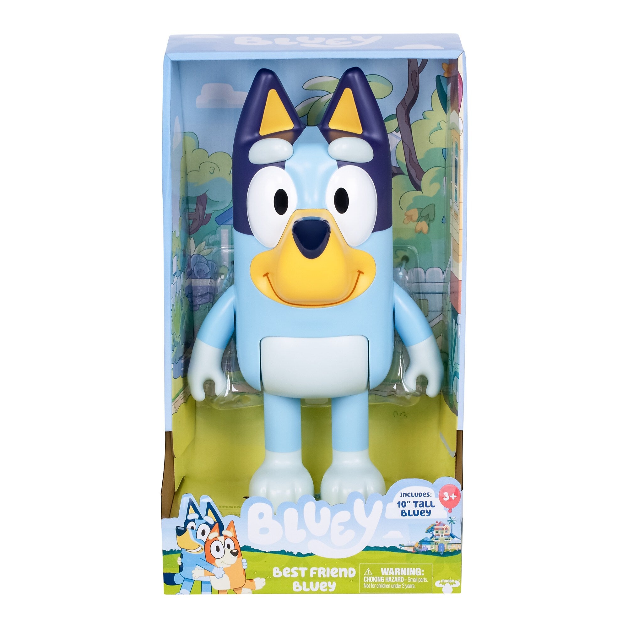 Bluey Series 10 My Best Friend Bluey Plastic 10" Figure (17640-4)
