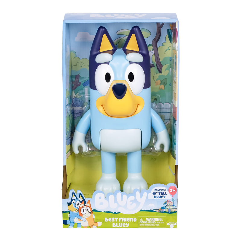 Bluey Series 10 My Best Friend Bluey Plastic 10" Figure (17640-4)