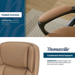 Thomasville Lansing Ergonomic Polyurethane Big & Tall Chair, 400 lb. Capacity, Light Tan (52398-TAN)