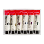 Amsterdam Pearlescent Acrylic Paint, Assorted Colors, 6/Pack (AMS17820506)