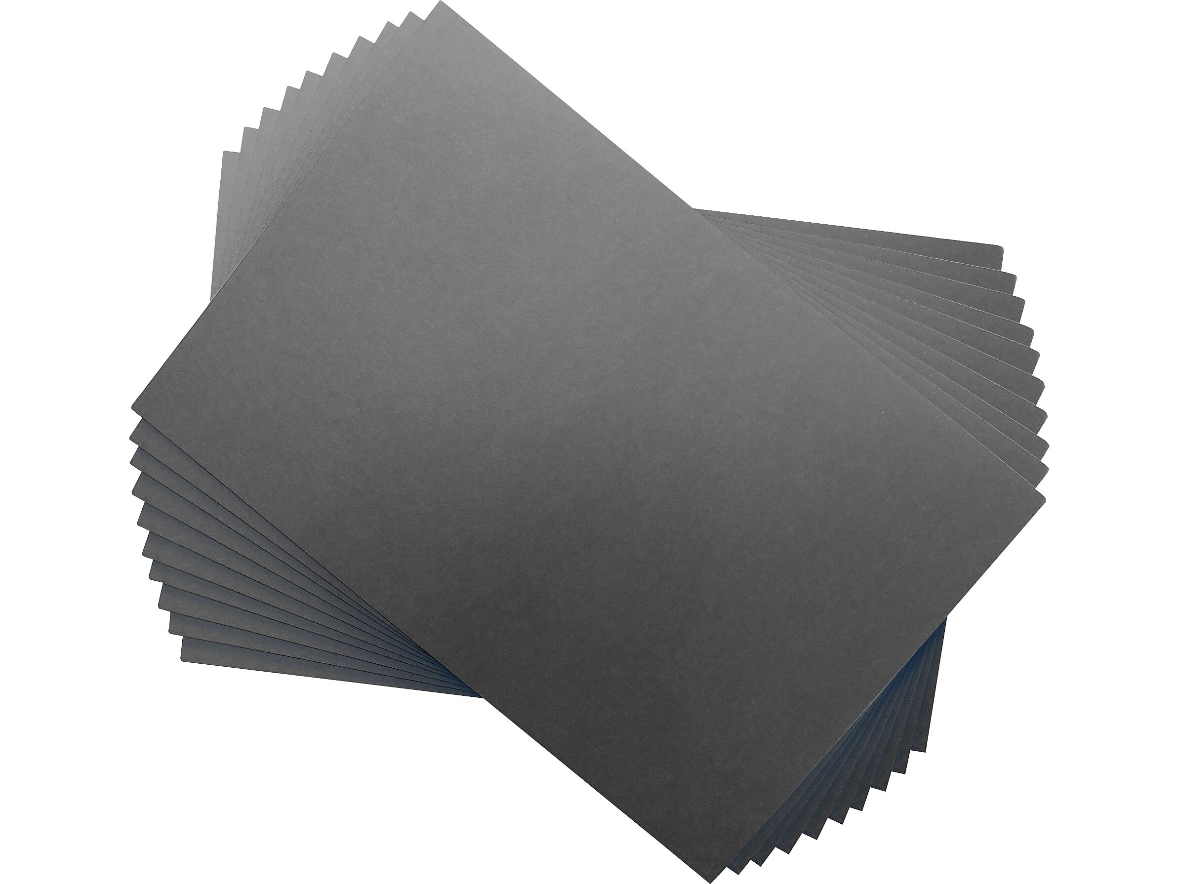 Flipside Foam Board, 2.5' x 2', Black, 10/Carton (20308-10)