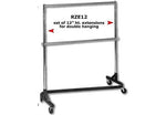 Nahanco 12" Height Extension for Z101 Rack, Chrome Metal, 2/Pack (RZE12)