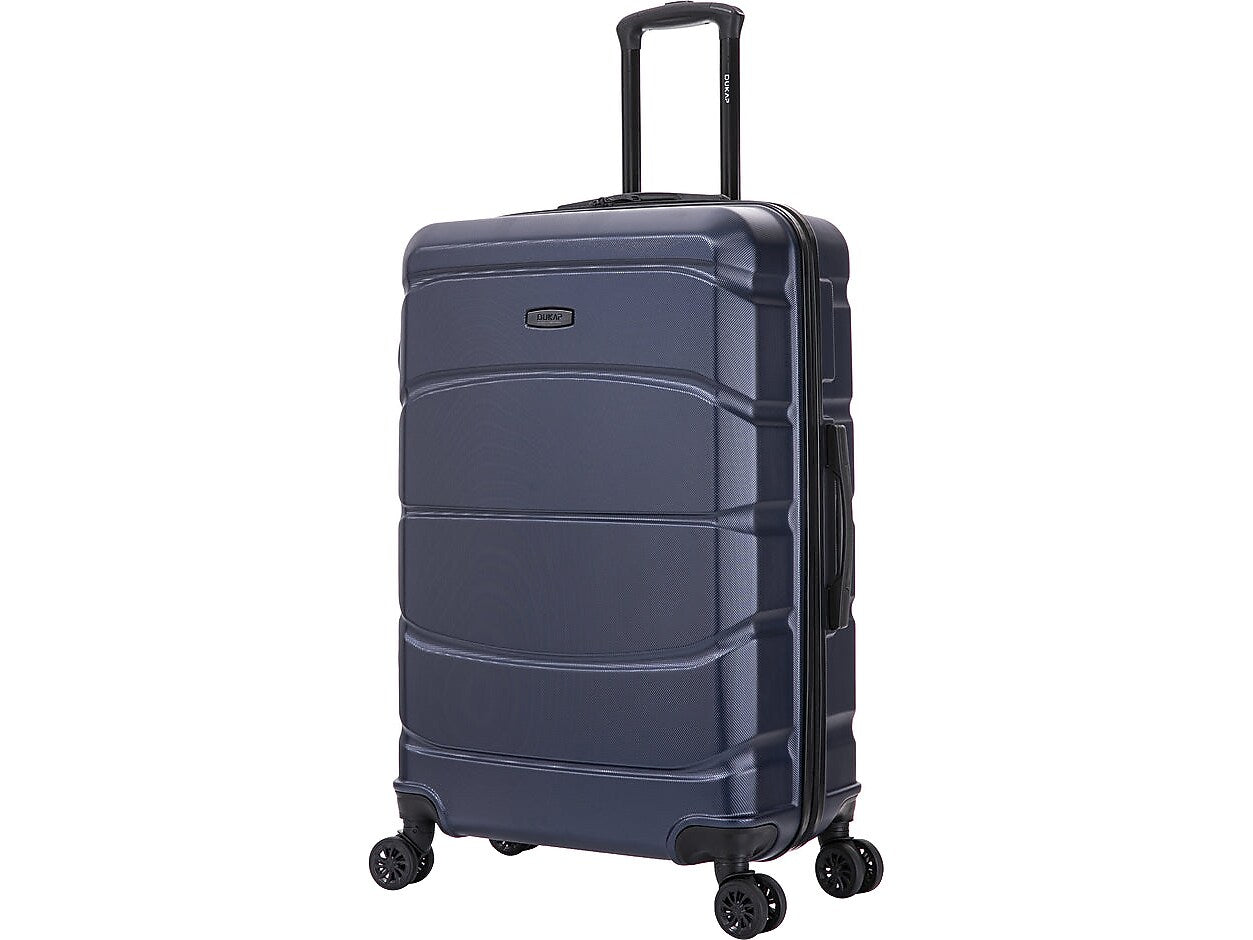 DUKAP Sense 28" Hardside Suitcase, 4-Wheeled Spinner, TSA Checkpoint Friendly, Blue (DKSEN00L-BLU)