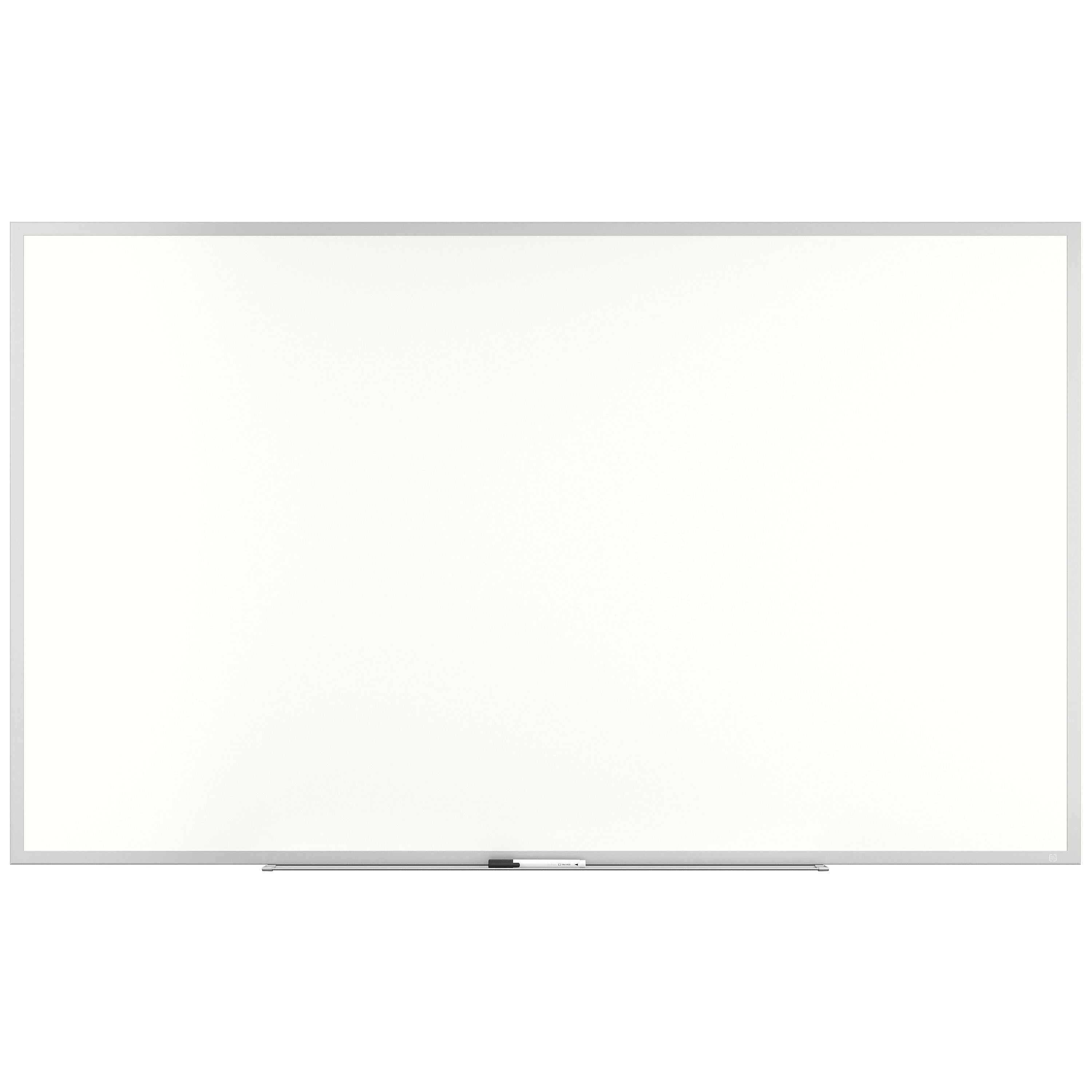 TRU RED™ Melamine Dry Erase Board, Gray Frame, 5' x 3' (TR59353)