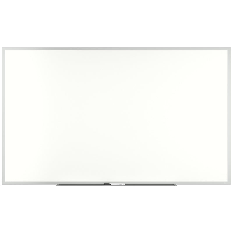 TRU RED™ Melamine Dry Erase Board, Gray Frame, 5' x 3' (TR59353)