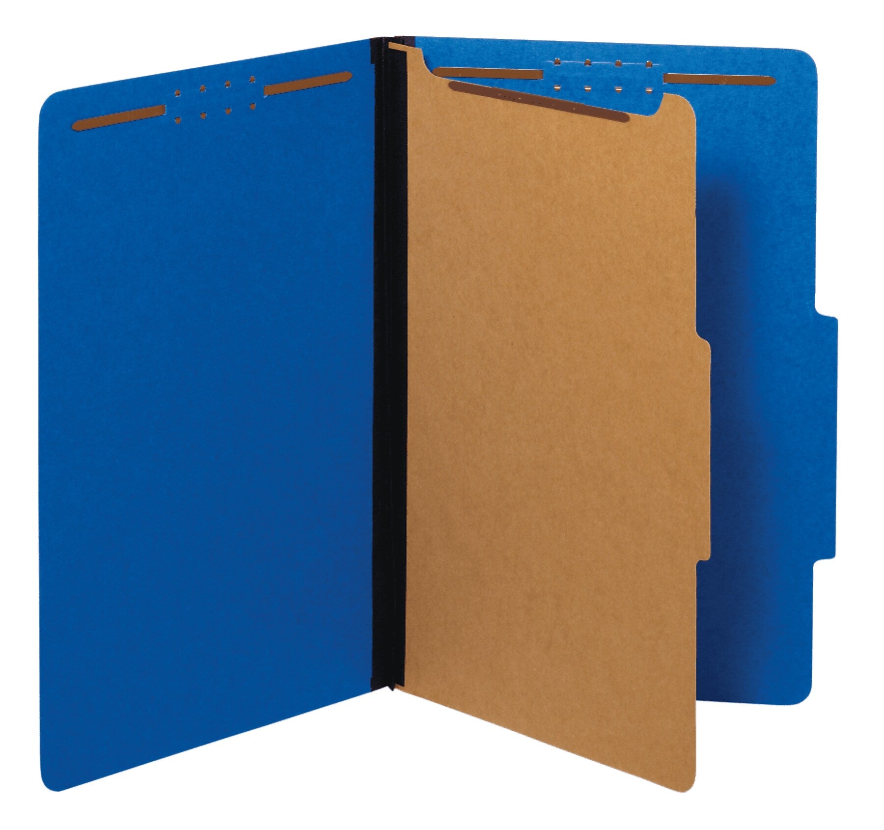 Pendaflex Classification Folder, 1-Dividers, 1 3/4" Expansion, Legal Size, Dark Blue, 10/Box (28732P)