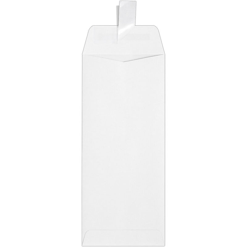 LUX 80lbs. 4 1/8" x 9 1/2" #10 Open End Envelopes, Bright White, 250/BX (7535-250)