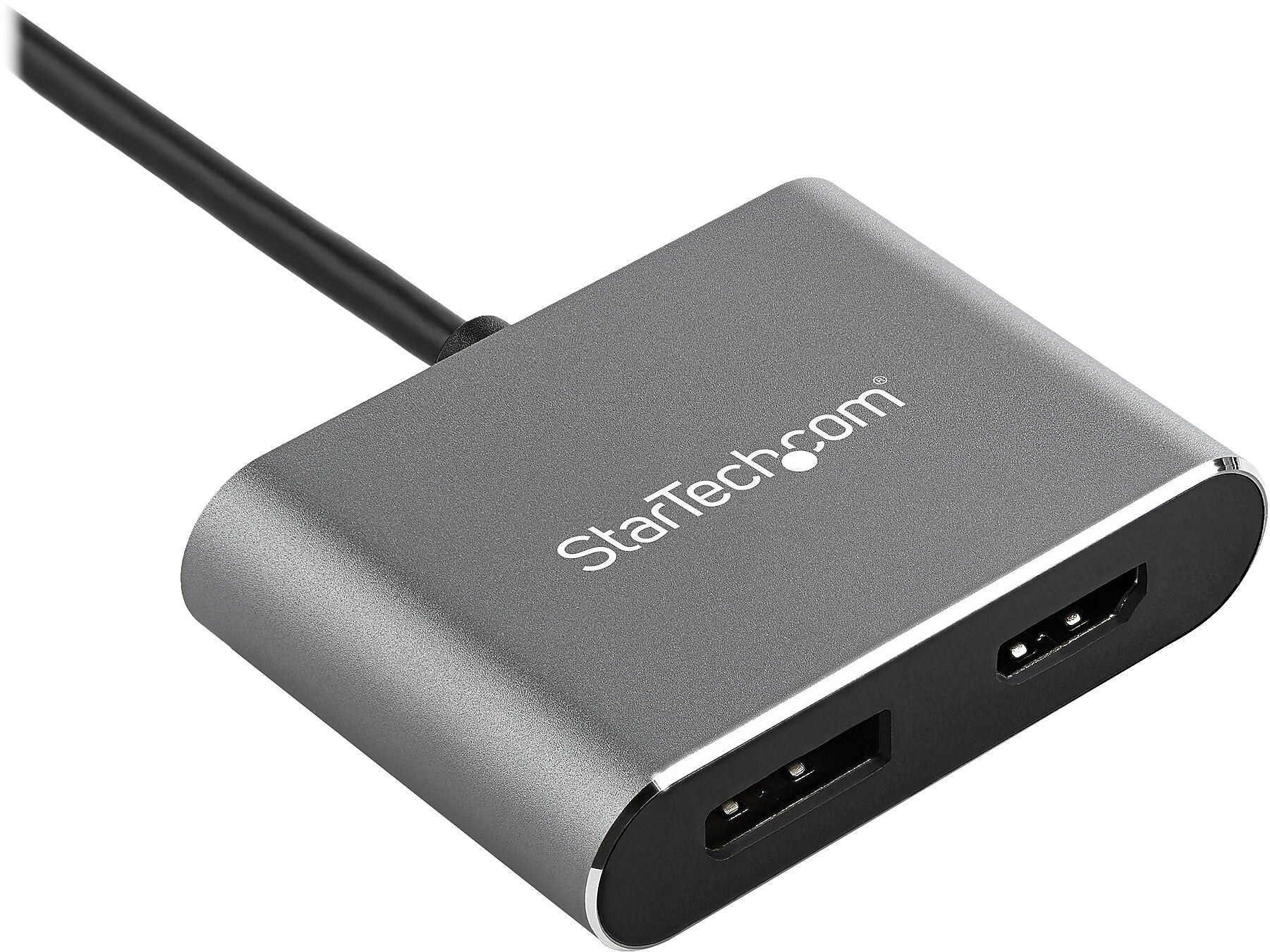 StarTech USB-C to HDMI/DisplayPort Video Adapter, Space Gray (CDP2DPHD)