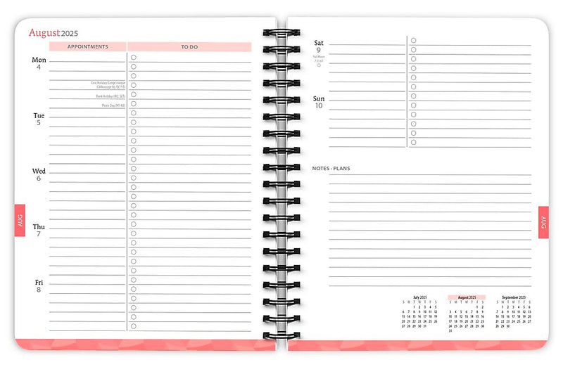 2025-2026 Plato Busy Bees 6" x 7.75" Academic Year Weekly Planner, Multicolored (9798330700097)