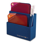 Boogie Board VersaNotes 3-Compartment Fabric Note Holder, Blue (IMVVND02B0001)
