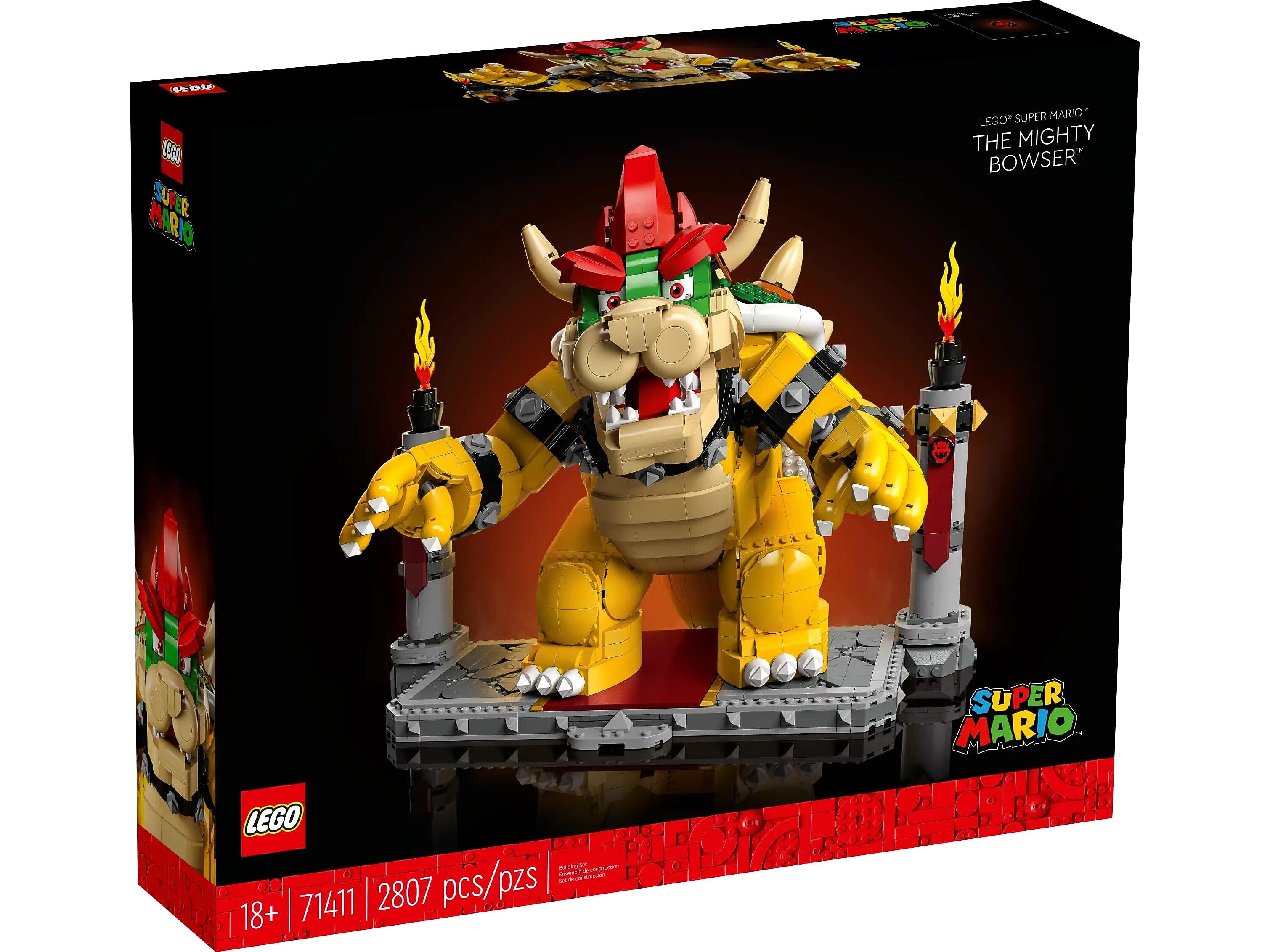 LEGO Super Mario The Mighty Bowser Building Set (71411)