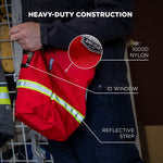 Ergodyne Arsenal 5082 Firefighter SCBA Mask Bag, Red (13082)