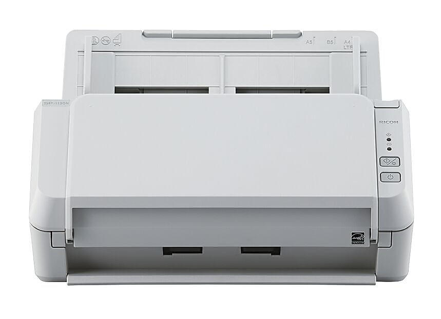 RICOH SP-1130N Duplex Document Scanner, White (PA03811-B025)