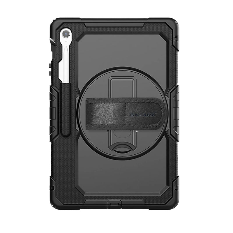 SaharaCase Raider Series Defense Case for Galaxy Tab S10 FE+, Black (TB00474)