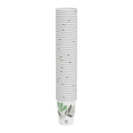 Dixie Pathways Poly Paper Hot Cups, 8 oz., White, 1000/Carton (2338PATH)