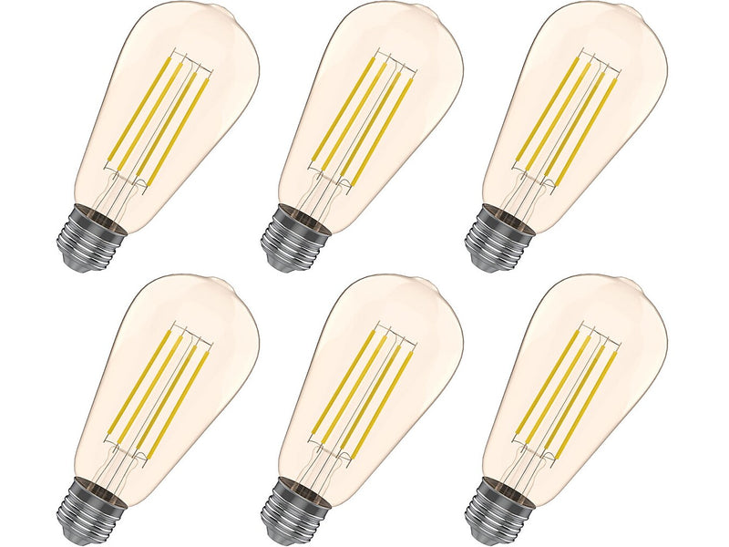 Viribright 5-Watts Warm White LED Decorative Bulb, 6/Box (641350-6)