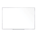Ghent M2 Porcelain Dry-Erase Whiteboard, Aluminum Frame, 4'H x 7' 4"W (M2-47-4)