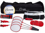 Champion Sports Deluxe Volleyball/Badminton Tournament Set, Multicolor (CG202)