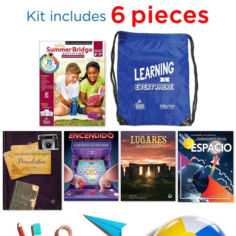 Summer Bridge Activities Spanish Grade 6-7 Workbooks, 6/Set (CD-145442)