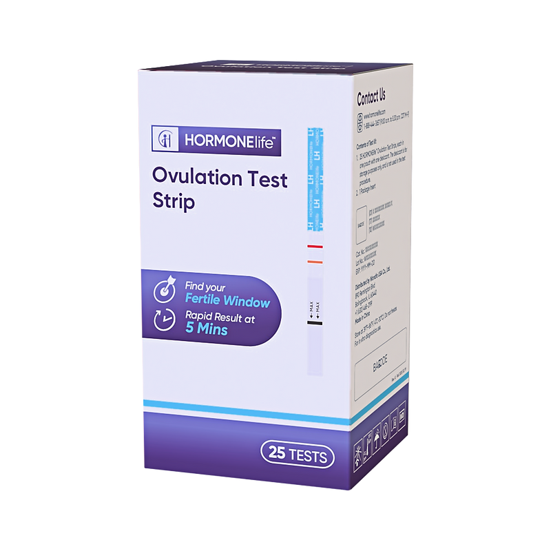 HORMONElife Ovulation Test Strips, 25/Pack (W2-S-25BX)