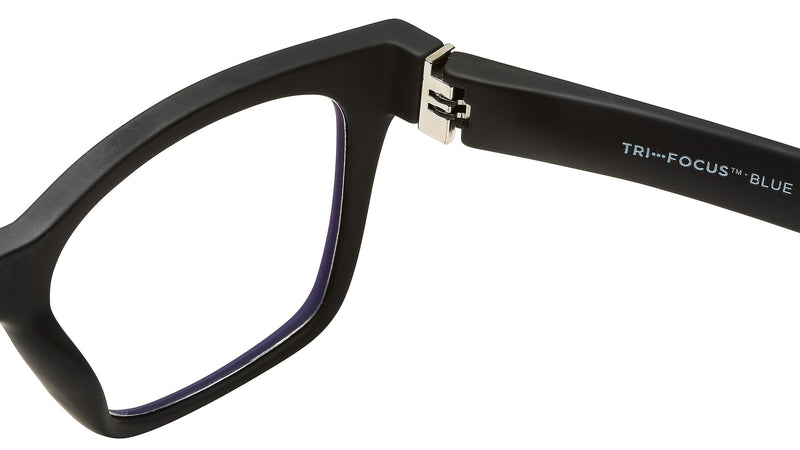 SAV VK Couture Blue Light +2.75 Reading Glasses, Matte Black (EVKB13)