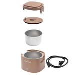 Brentwood ELB-600PK Portable Electric Food Warmer, 0.625 Qt.