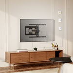 Mount-It! ADA Compliant Full Motion TV Wall Mount With Ultra-Slim Profile For 43" to 90" Screens,130 lbs. Max. (MI-309)