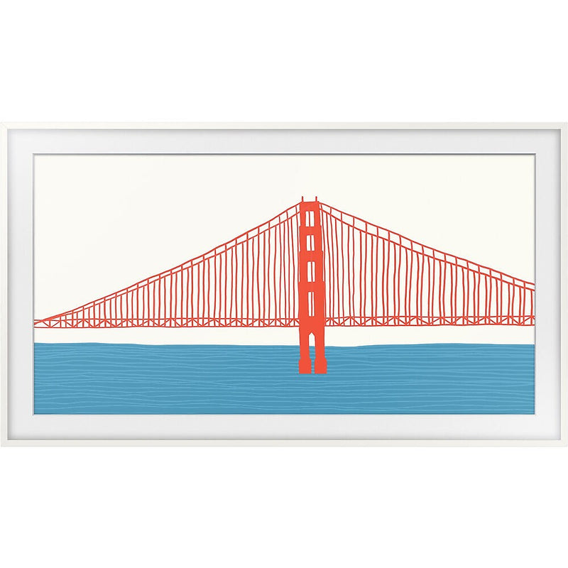 Samsung Frame Customizable Bezel TV Accessory Compatible with 50" Frame TV (VG-SCFA50WTBZA)