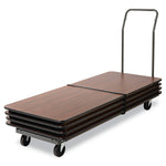 Alera Platform Truck, 600 lb Capacity, Black (ALEFTCART)