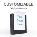 Cardinal Premier ClearVue 1" 3-Ring Non-View Binders, D-Ring, Black (10301)
