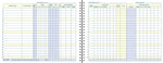 TOPS Payroll Record Book, 8 1/2" x 11", Blue (AFR50)