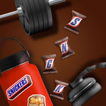 Snickers Minis Milk Chocolate Candy Bars, 4.4 oz., 12/Pack (MMM01502)