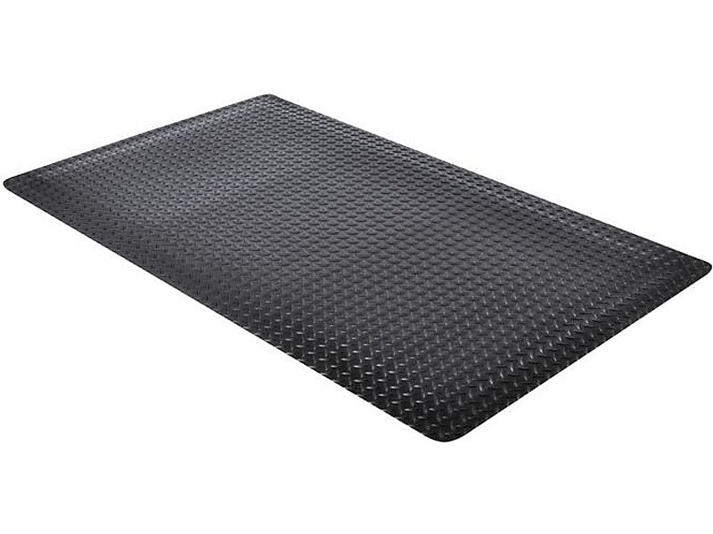 NoTrax Cushion Trax Anti-Fatigue Mat, 60" x 36", Black (479S0035BL)