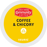 Community Coffee Coffee & Chicory Coffee Keurig® K-Cup® Pods, Medium Roast, 96/Carton (5000374326CT)