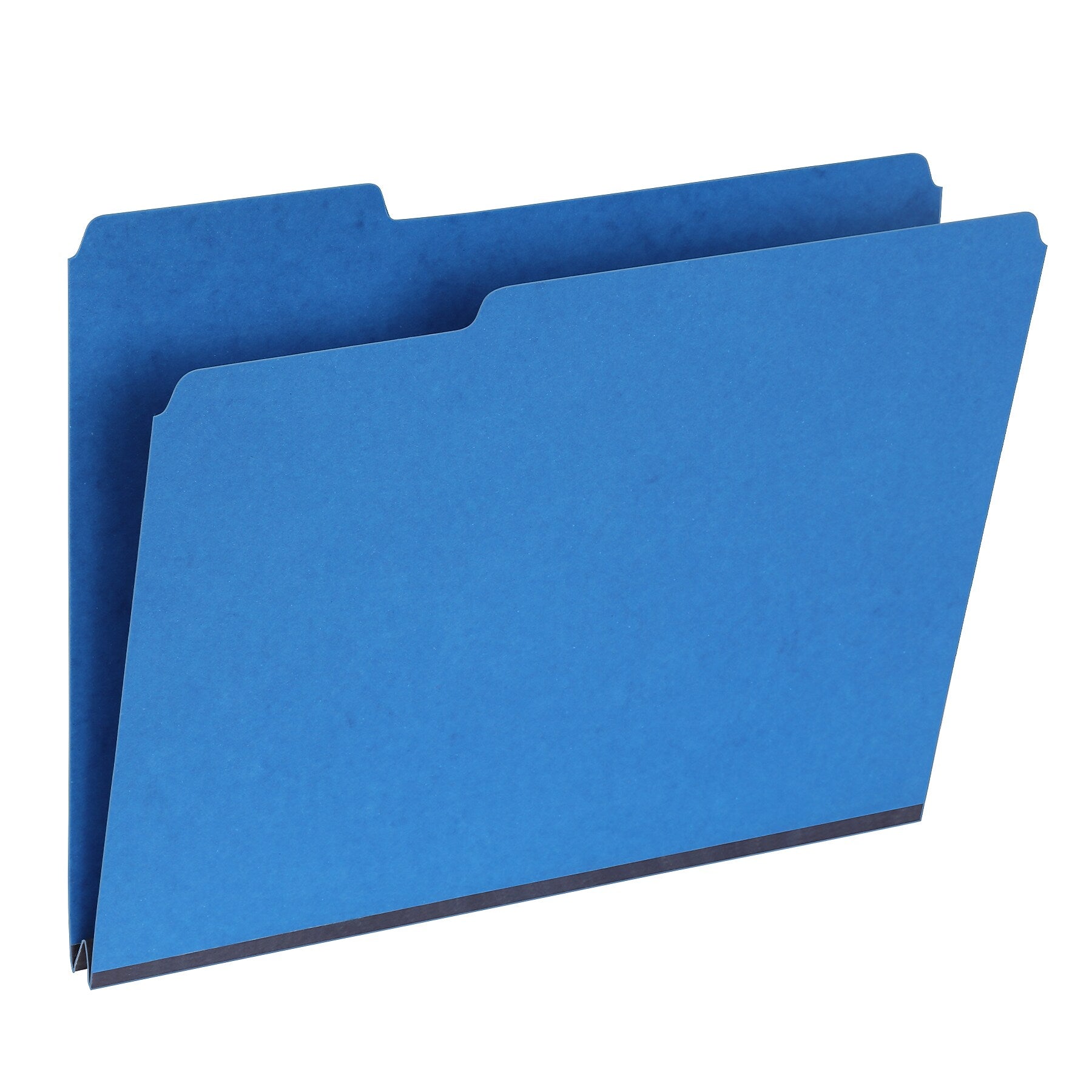 Pendaflex Recycled File Folder, 1-Tab, Assorted, Letter Size, Dark Blue, 25/Box (1007008)