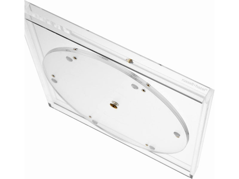 Russell+Hazel Bloc Stackable Rotating Acrylic Desk Tray, Clear (93920)