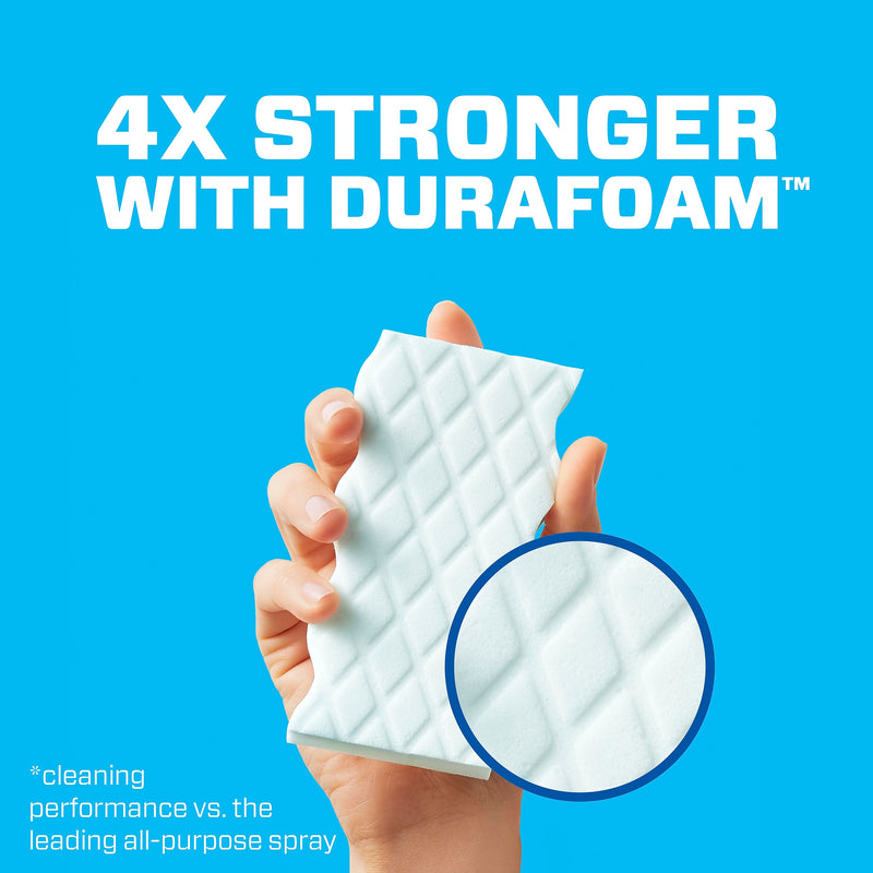Mr. Clean Magic Eraser Extra Durable Scrubber, White, 4/Pack (82038)