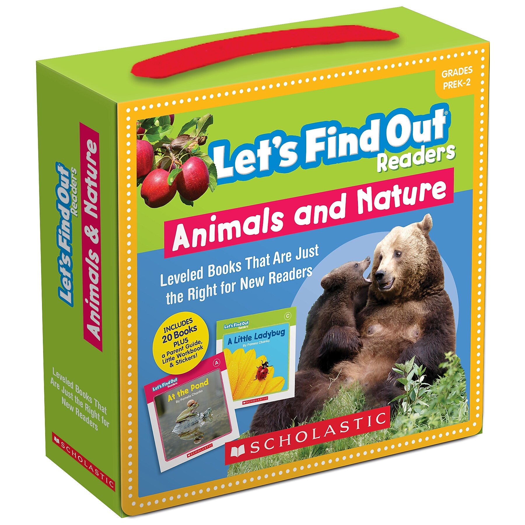 Scholastic Teaching Solutions Let's Find Out Readers: Animals & Nature / Guided Reading Levels A-D, 20 Books/Set (SC-714361)