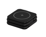 CODi 3-in-1 Folding MagSafe Wireless USB-C Charging Stand, Black (PWRC-315W)