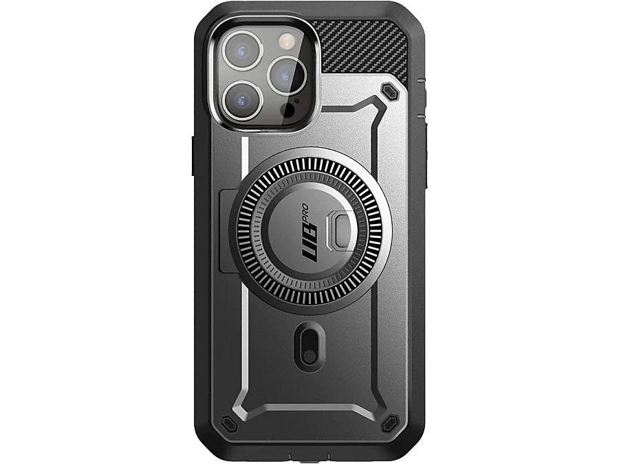 SupCase Unicorn Beetle PRO MAG Gunmetal Rugged Case for iPhone 14 Pro Max (SUP-iPhone2022Pro-6.7-MagPro-SP-Black)