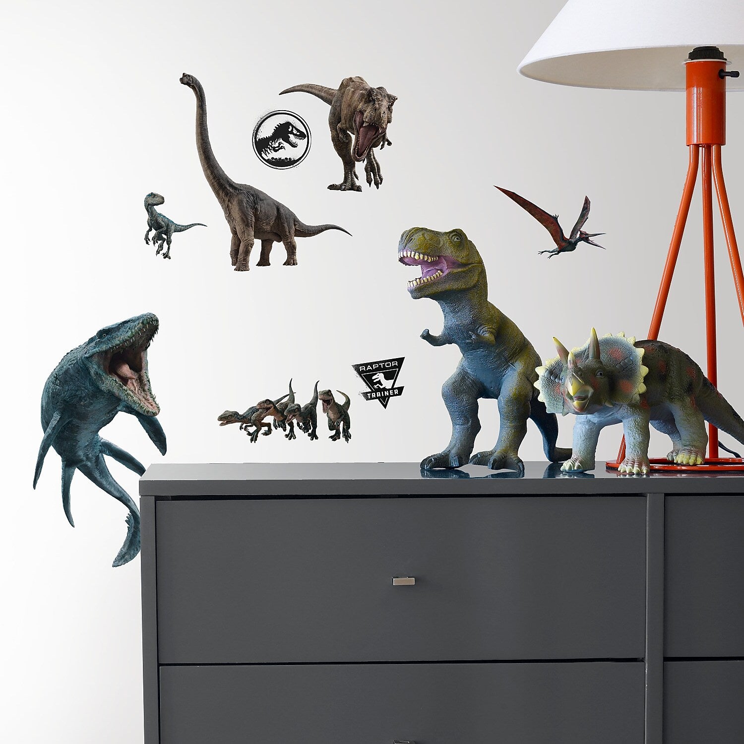 York Wallcoverings Jurassic World 2 Children's Decals, Music, Movies & TV (RMK3798SCS)