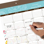 2026 AT-A-GLANCE Suzani 21.75" x 17" Monthly Desk Pad Calendar (SK17-704-26)
