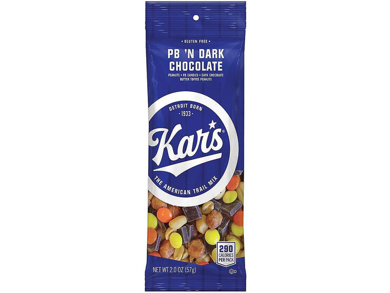Kars Gluten-Free Nut Trail Mix Variety Pack, 46 oz., 24 Bags/Box (8362)