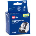 Avery Thermal Shipping Labels, 2-1/8" x 4", White, 140 Labels/Box (4153)